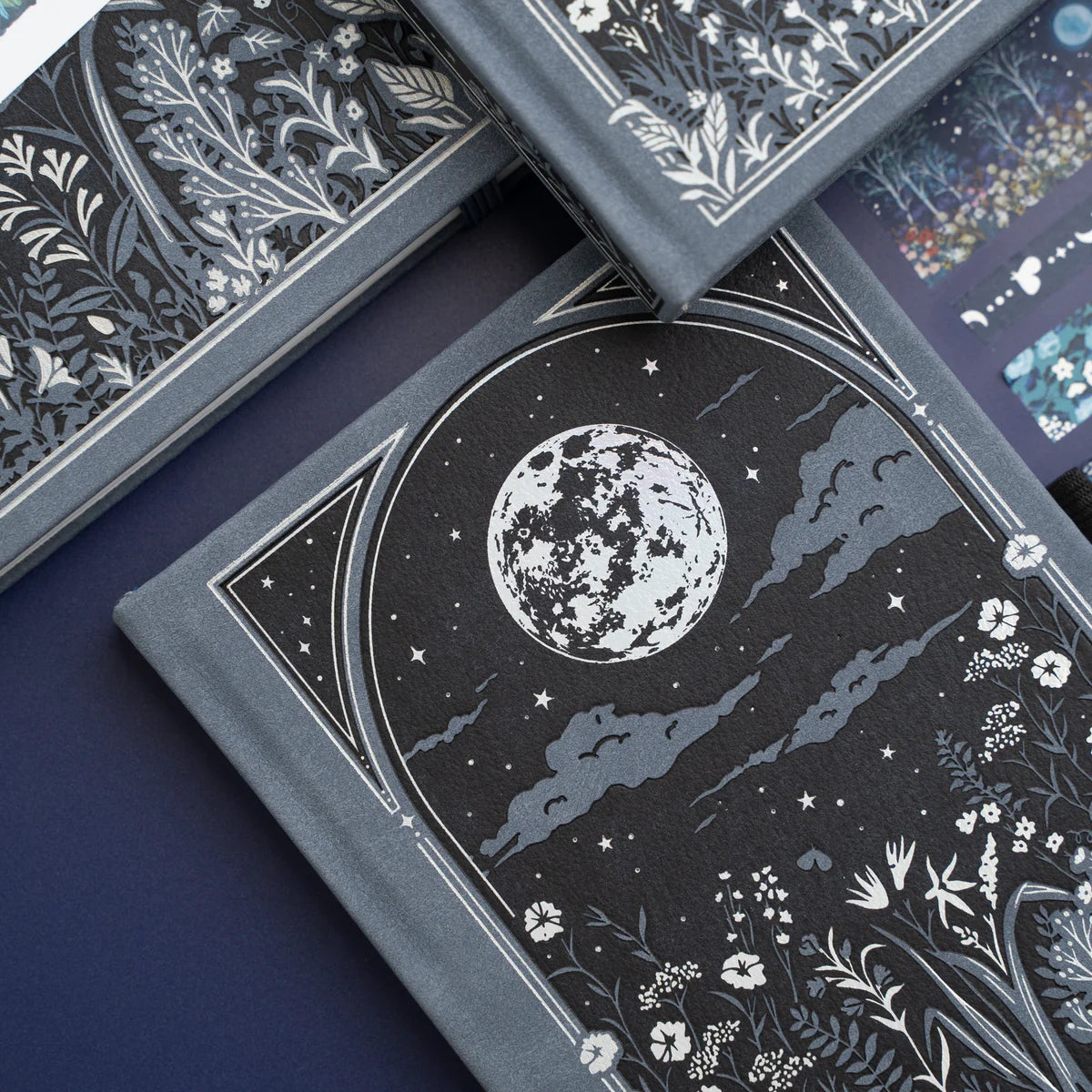 Moonlit Garden | Books -Ivory dot grid /Square 160 pages