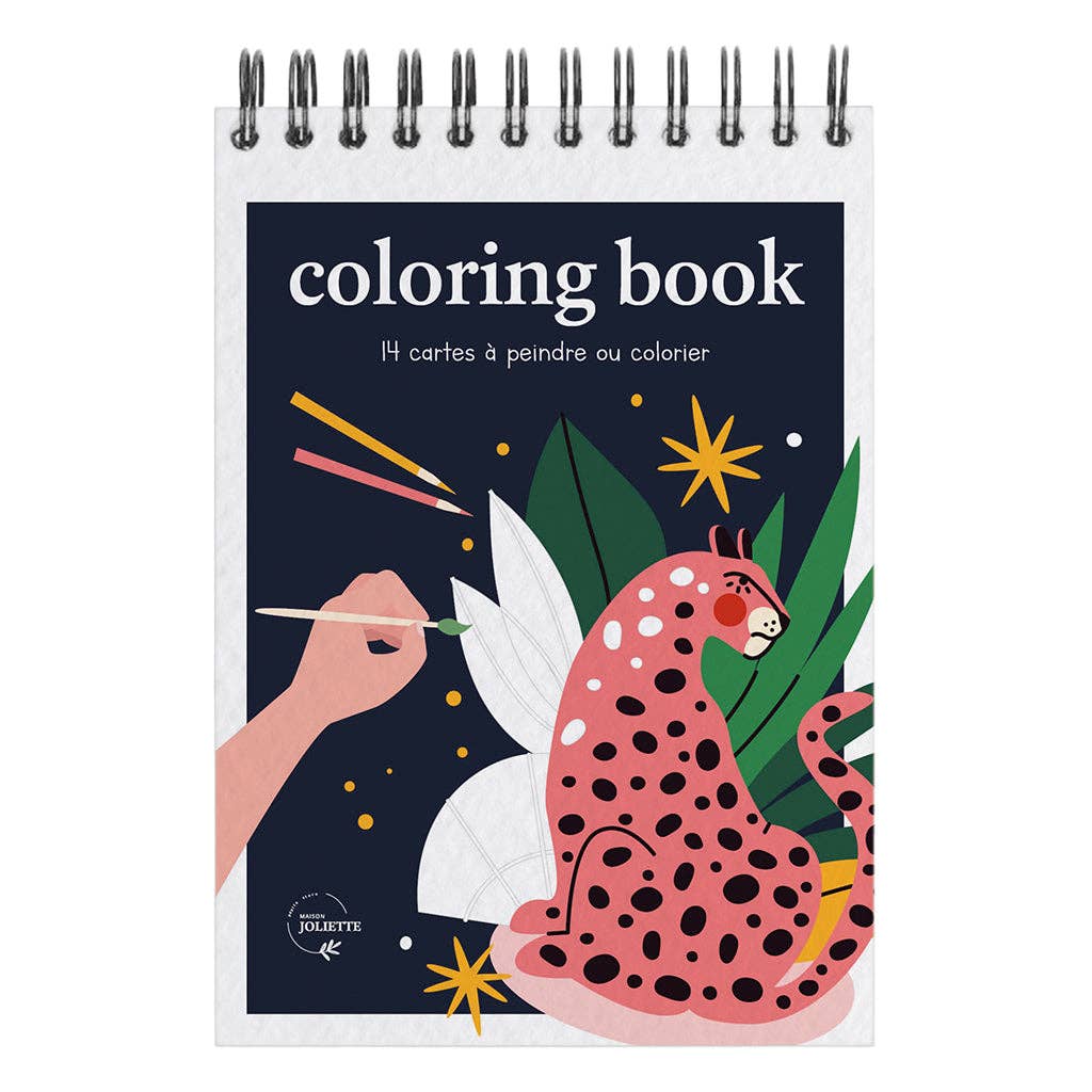 A6 Coloring Book - Wild