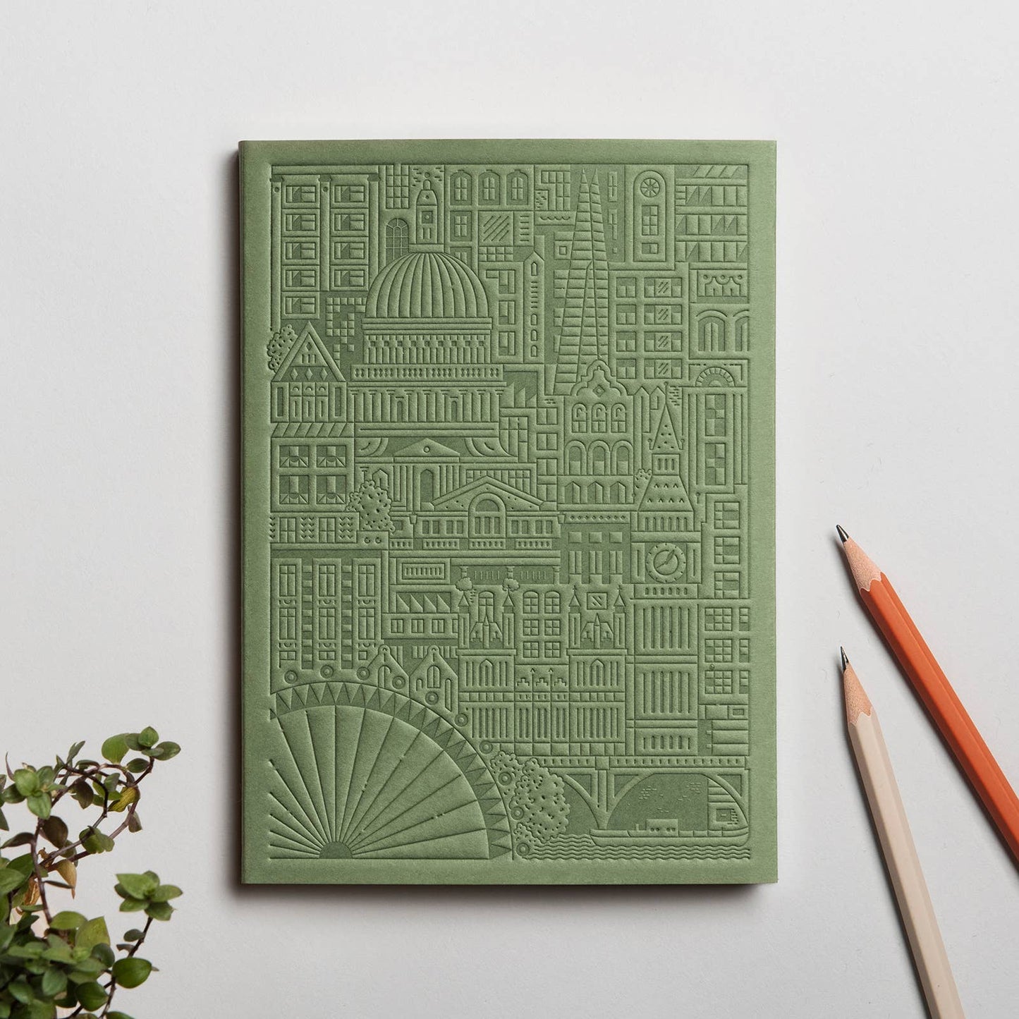 The London Notebook in Sky blue