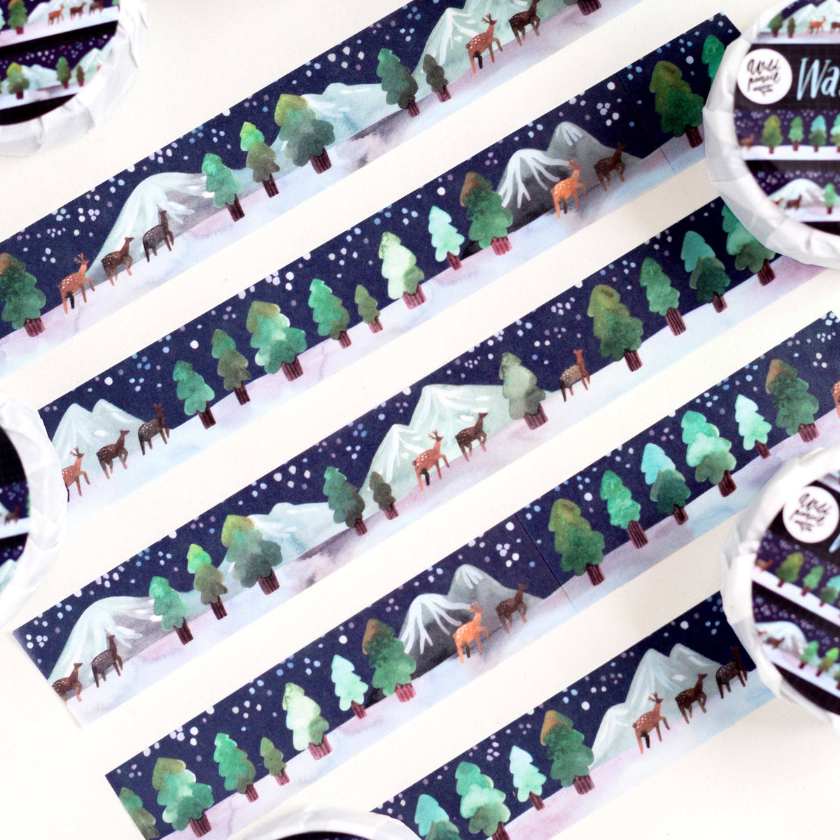 Washi Tape - Winter Night