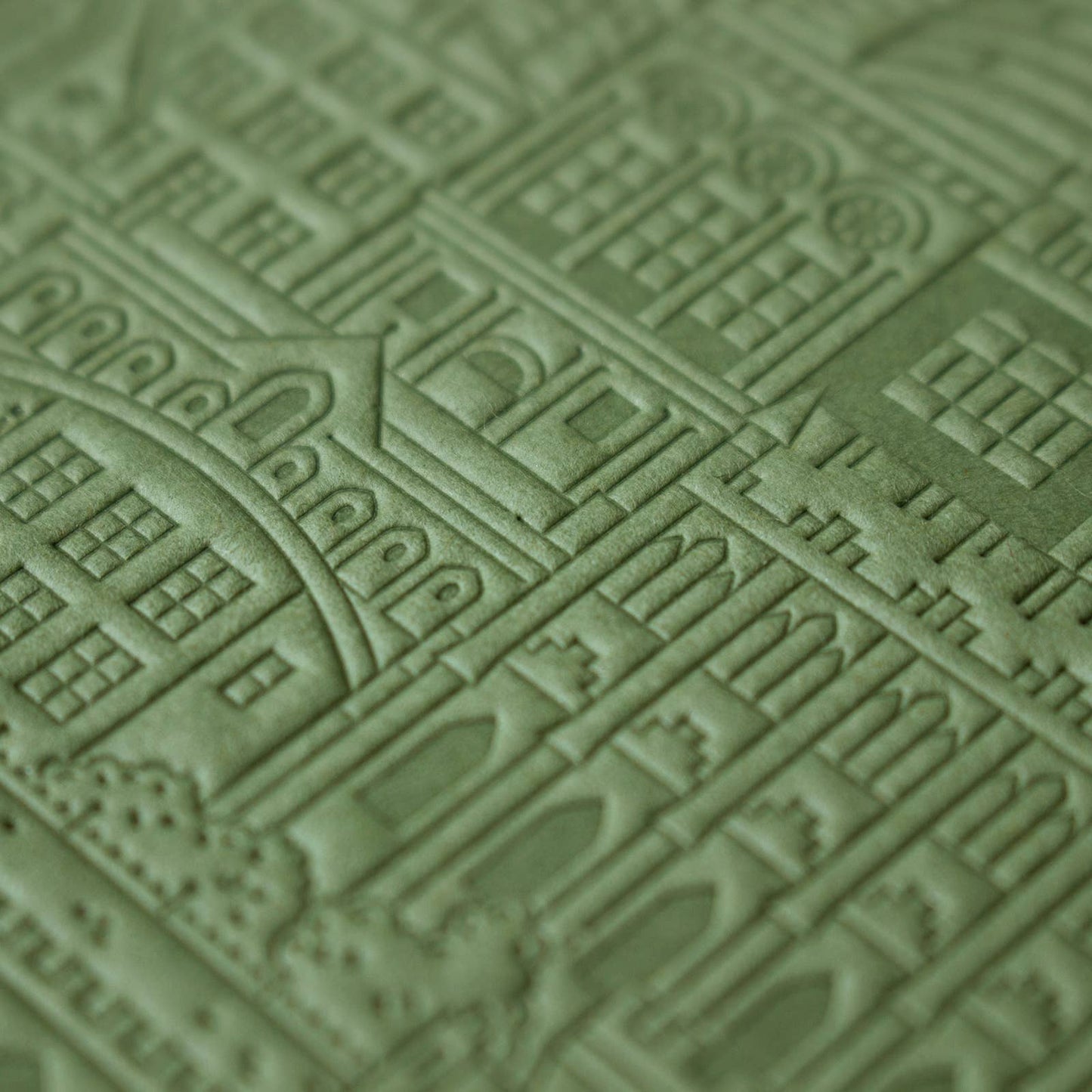 The Dublin Notebook in green