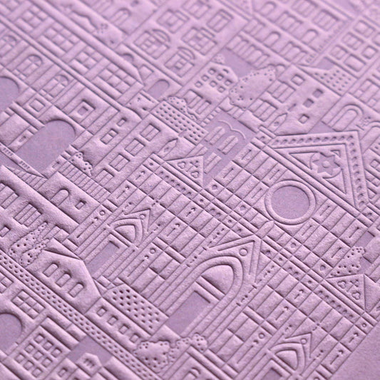 The Florence (FIRENZE) Notebook in lavender