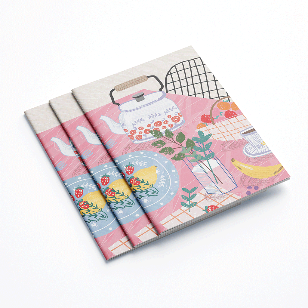 A5 notebook - Summer Delights