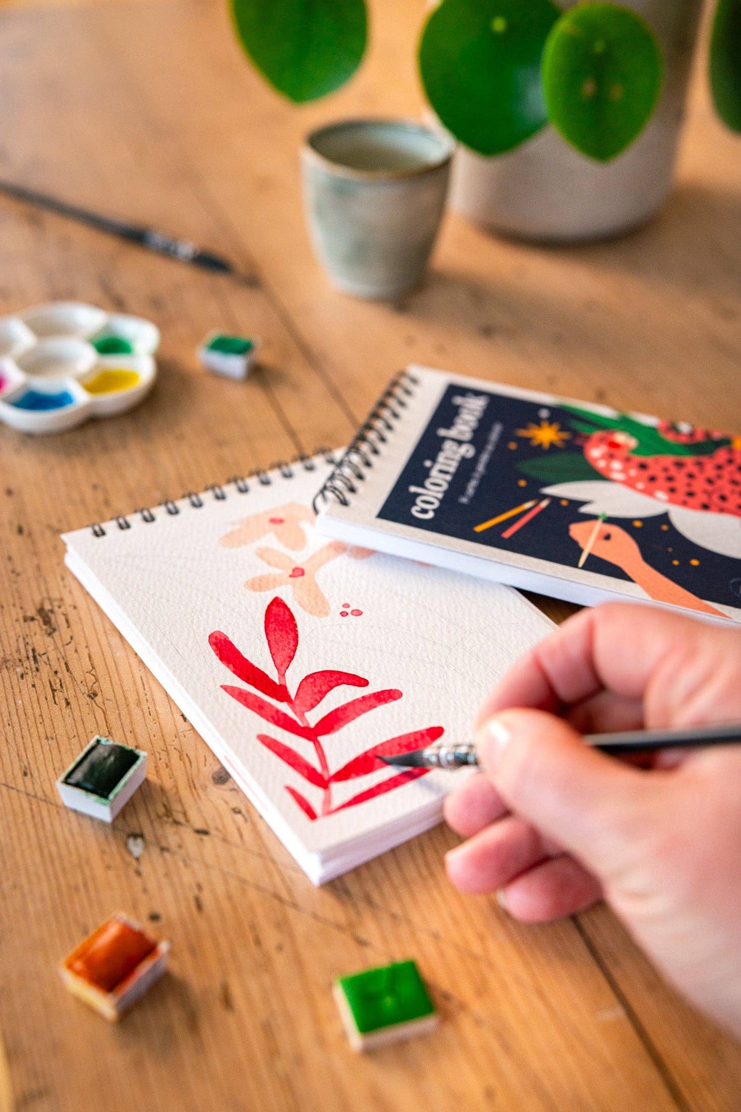 A6 Coloring Book - Wild
