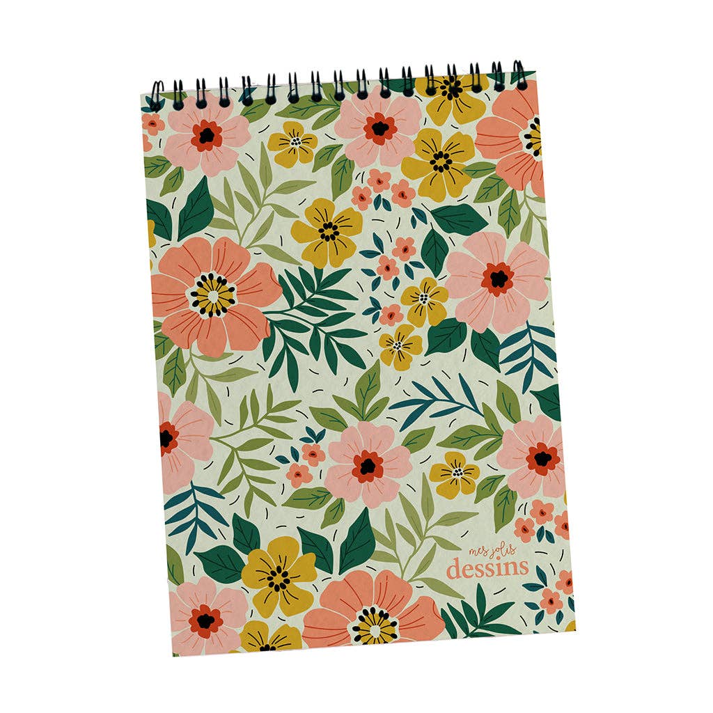 Sketchbook - Blooming/ Carnet de dessin - floraison
