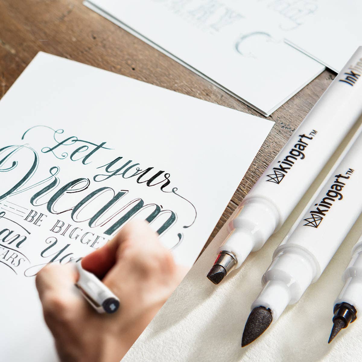 Inkline™ PRO Fine Line Archival Black Ink Pens 10 pc