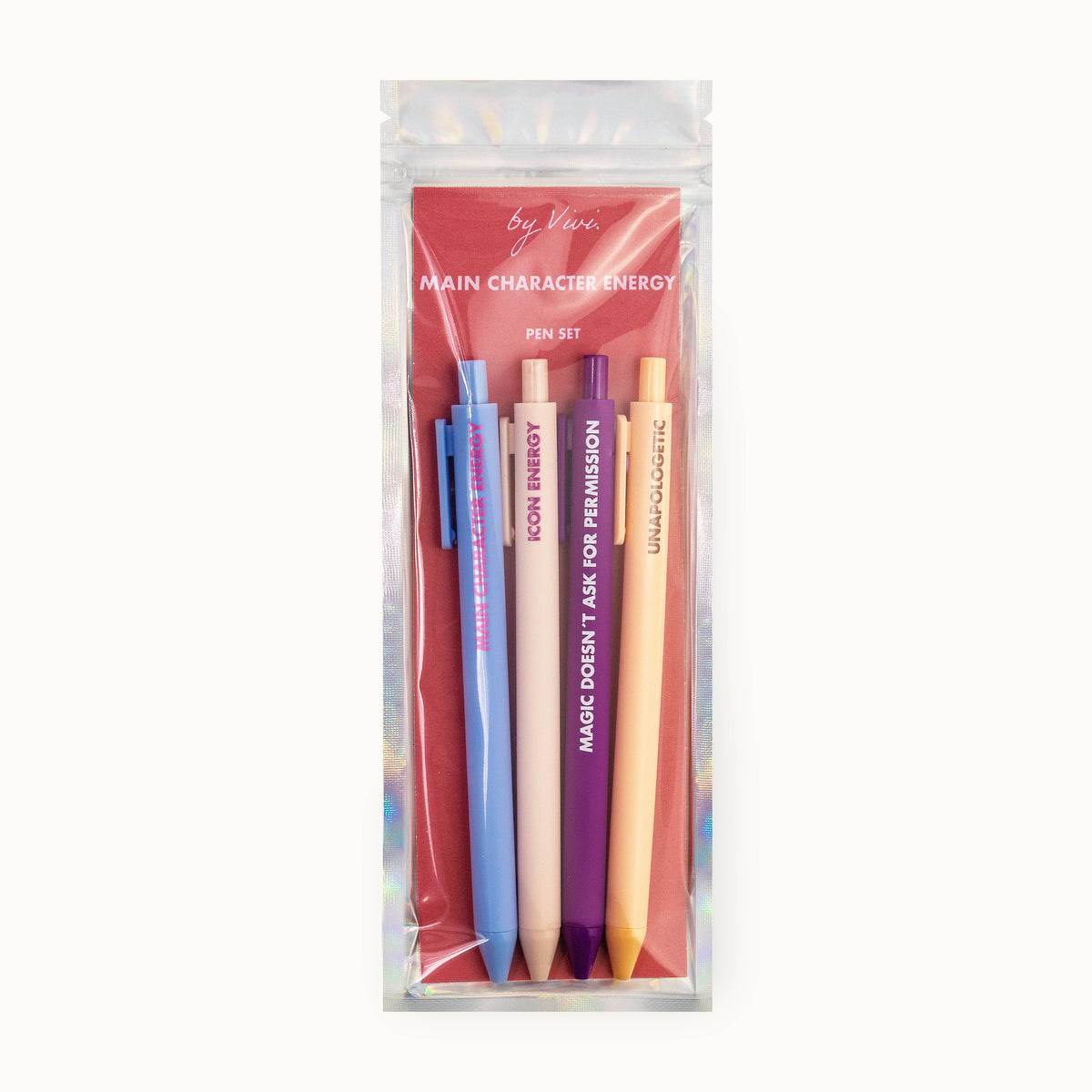 pen Set Main Character Energy