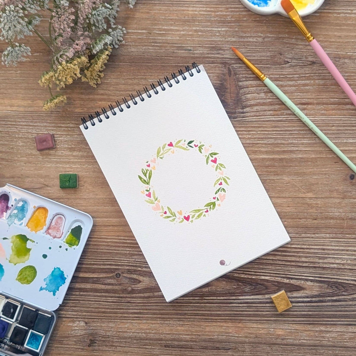Sketchbook - Blooming/ Carnet de dessin - floraison
