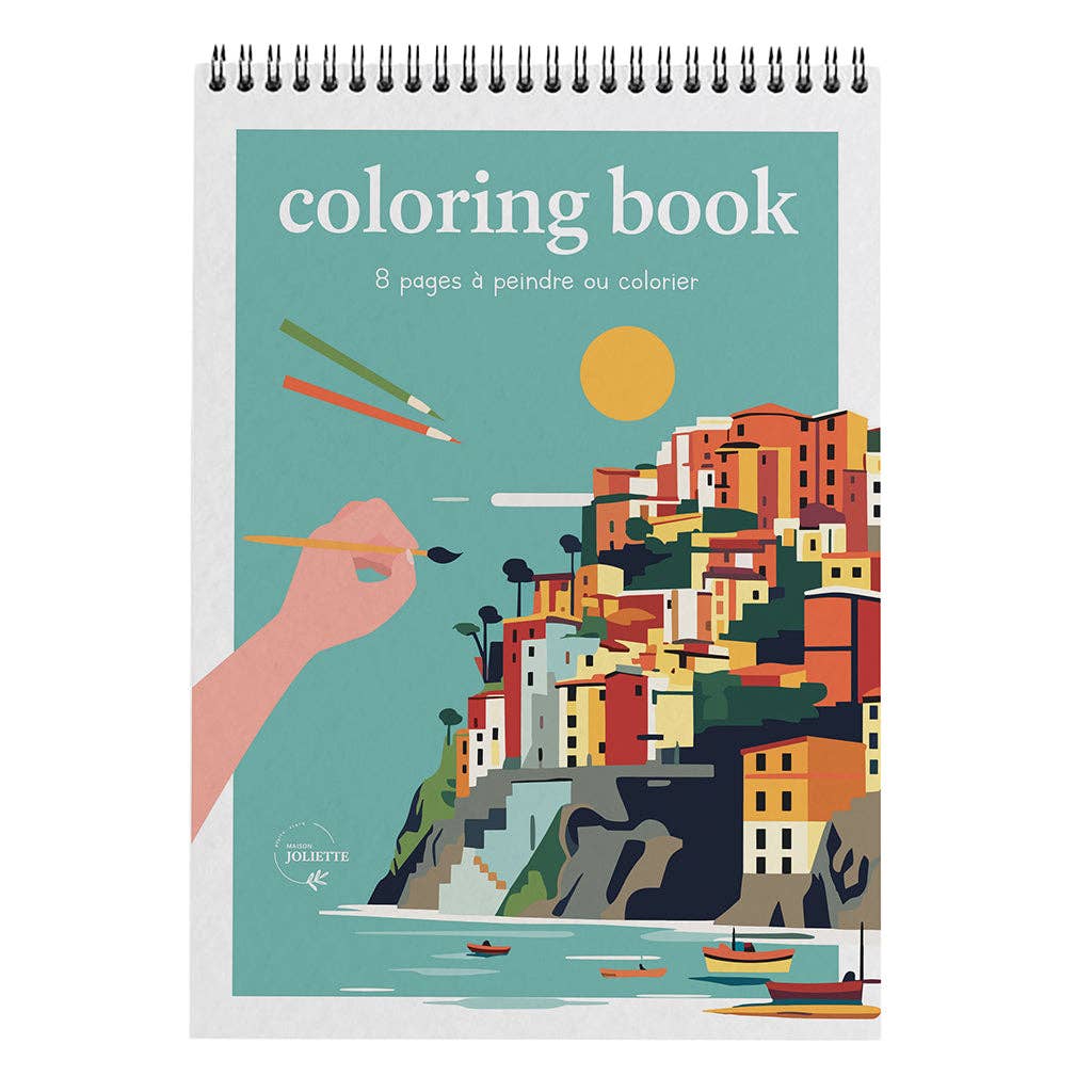 A4 Coloring Book - Voyage voyage