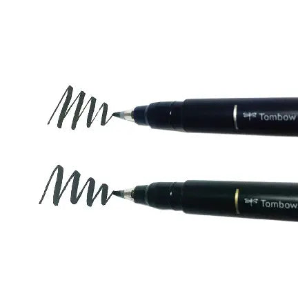 Tombow Fudenosuke Brush Pen 2-piece Set Blistered