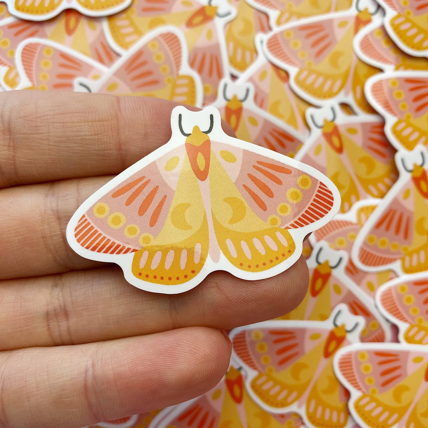 Die cut vinyl sticker - butterfly / sticker vlinder