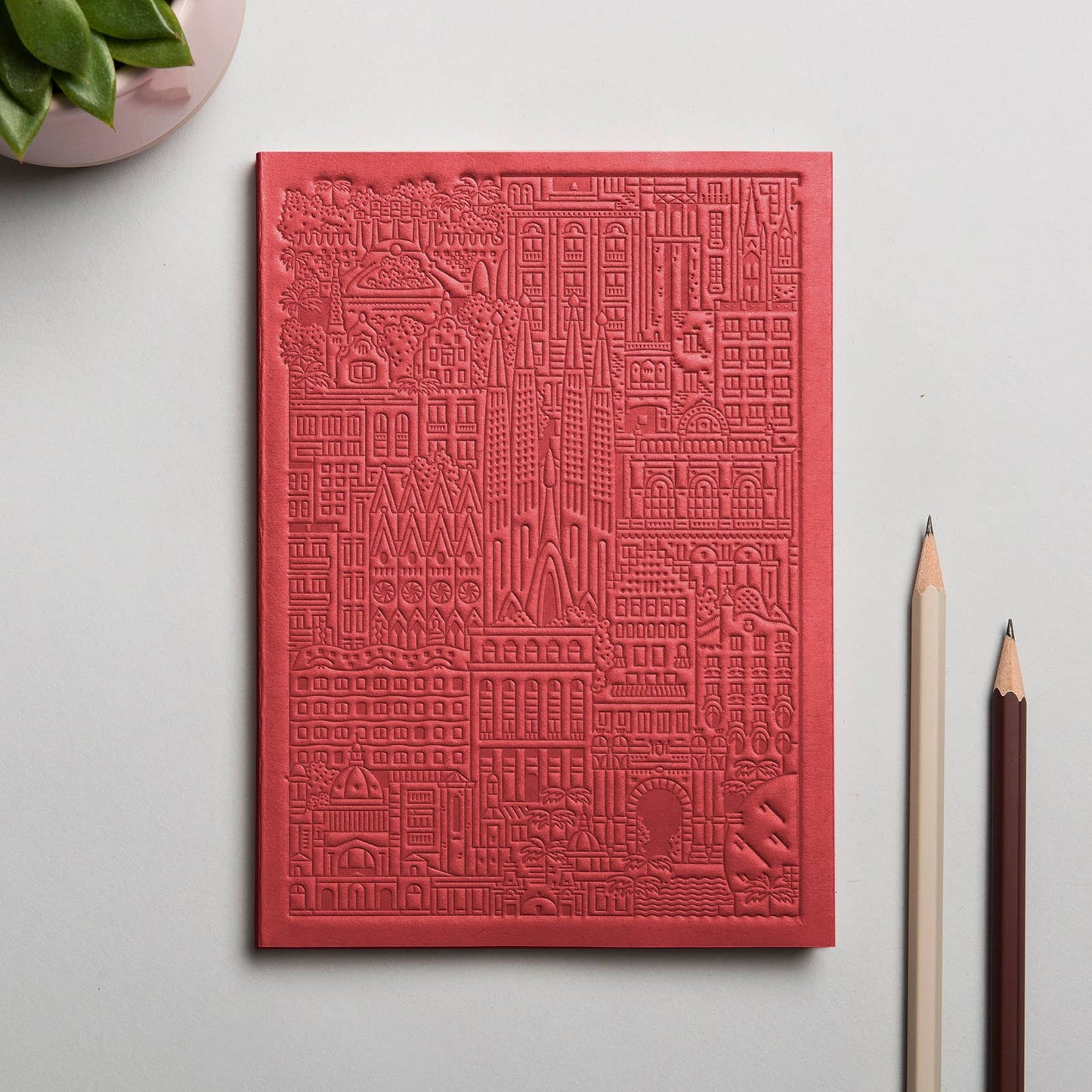 The Barcelona Notebook in yellow