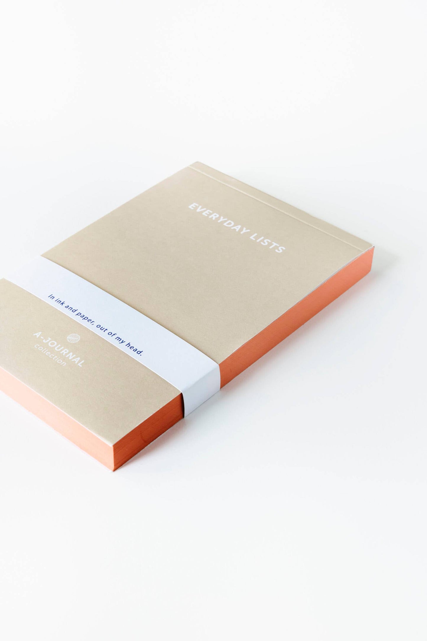 A-Journal Notepad Beige