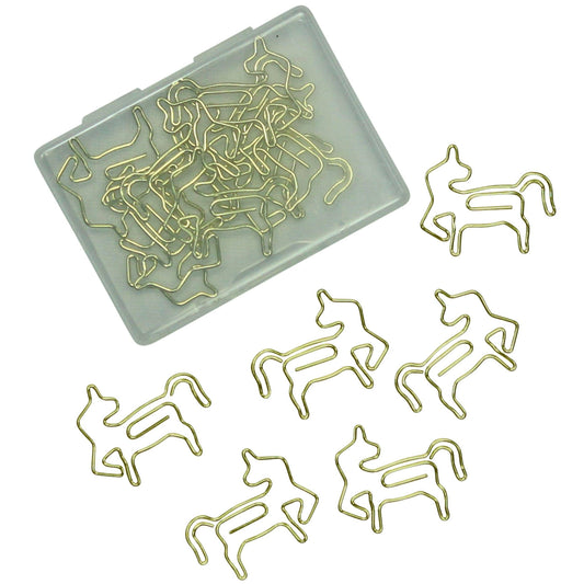 Papierdrachen Paper Clips - Unicorn - Set of 15