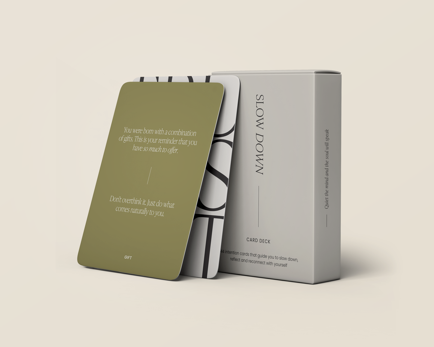 Slow Down CardDeck | English