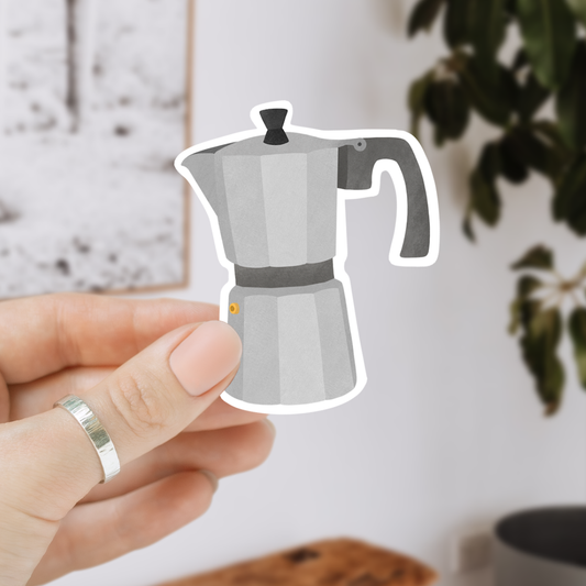 Autocollant pour machine à espresso - Décalcomanie en vinyle