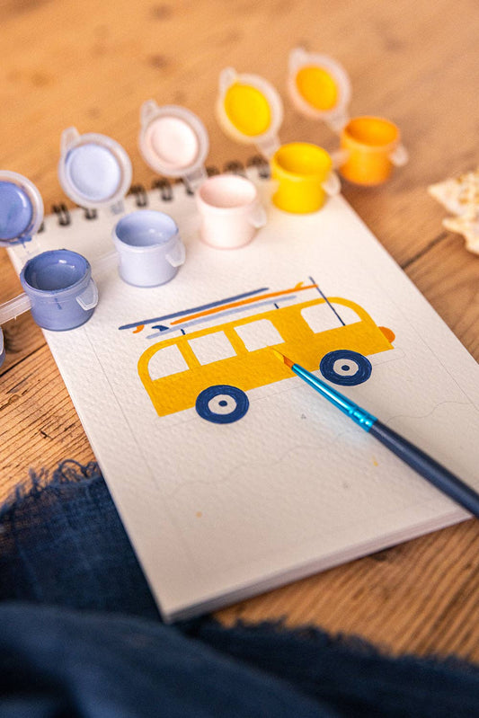 Paint by Numbers - Salty Kisses / Schilderen op nummer - Zoute Kusjes