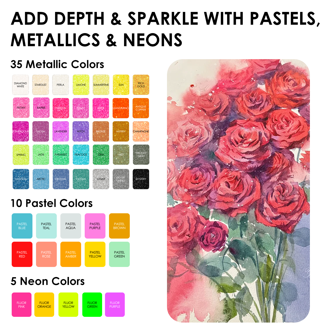 Grabie All-In-One Premium Watercolor Set of 100