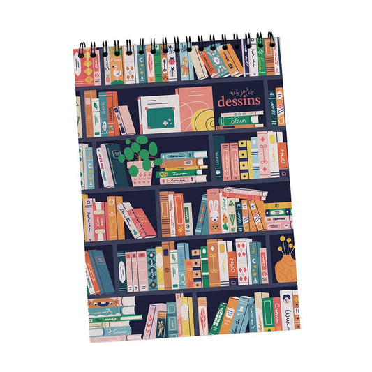 Sketchbook - Book Lovers / schetsboek - boekenliefhebber