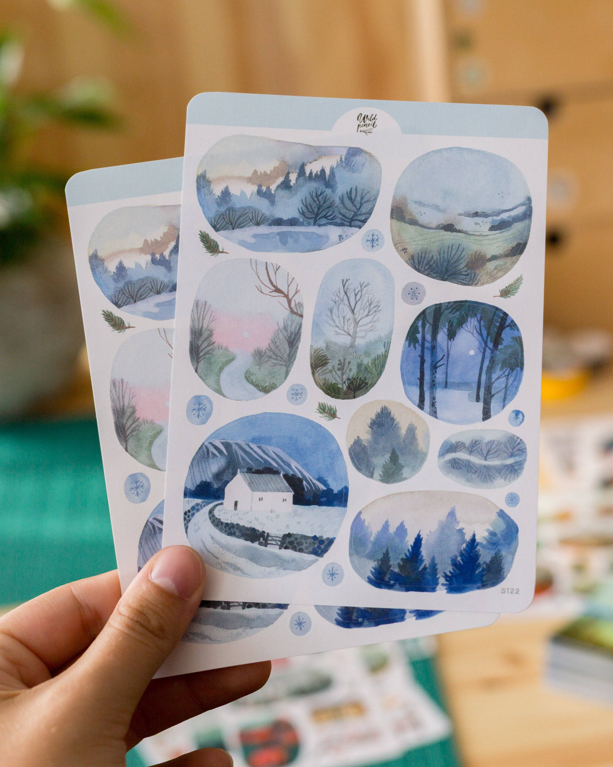 Sticker Sheet - Windows Into Winter