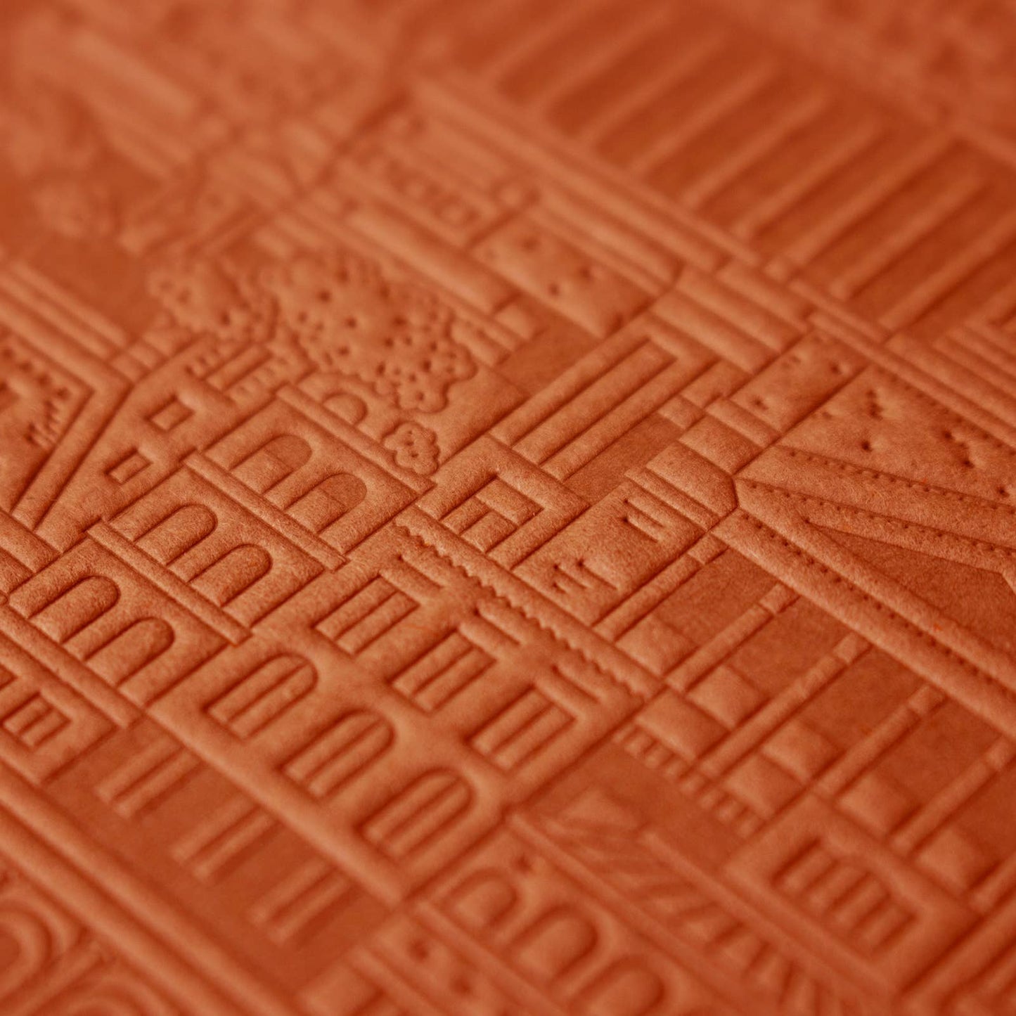 The Rome Notebook by The City Works - Rust colour