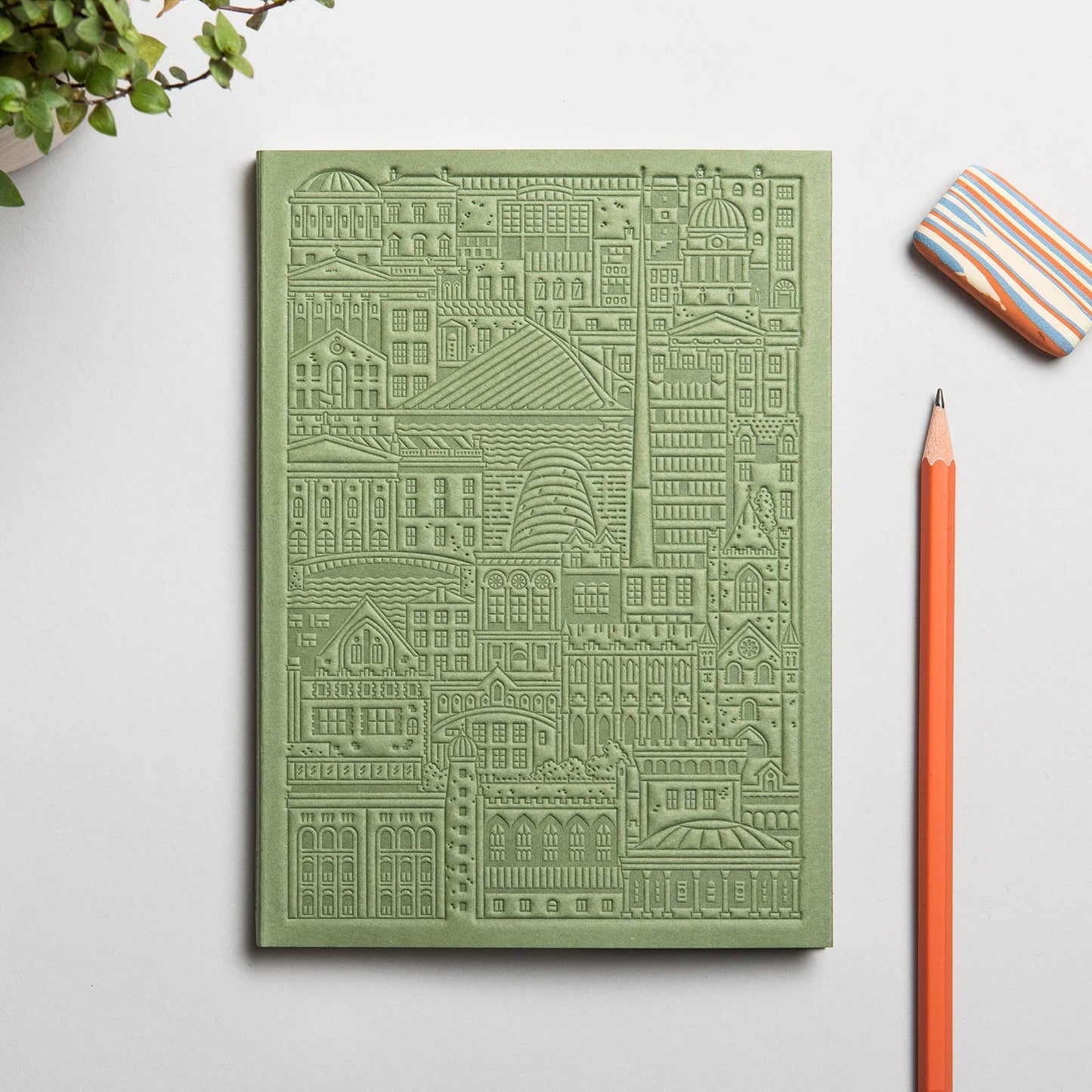 The Dublin Notebook in green
