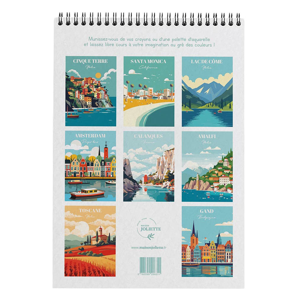 A4 Coloring Book - Voyage voyage