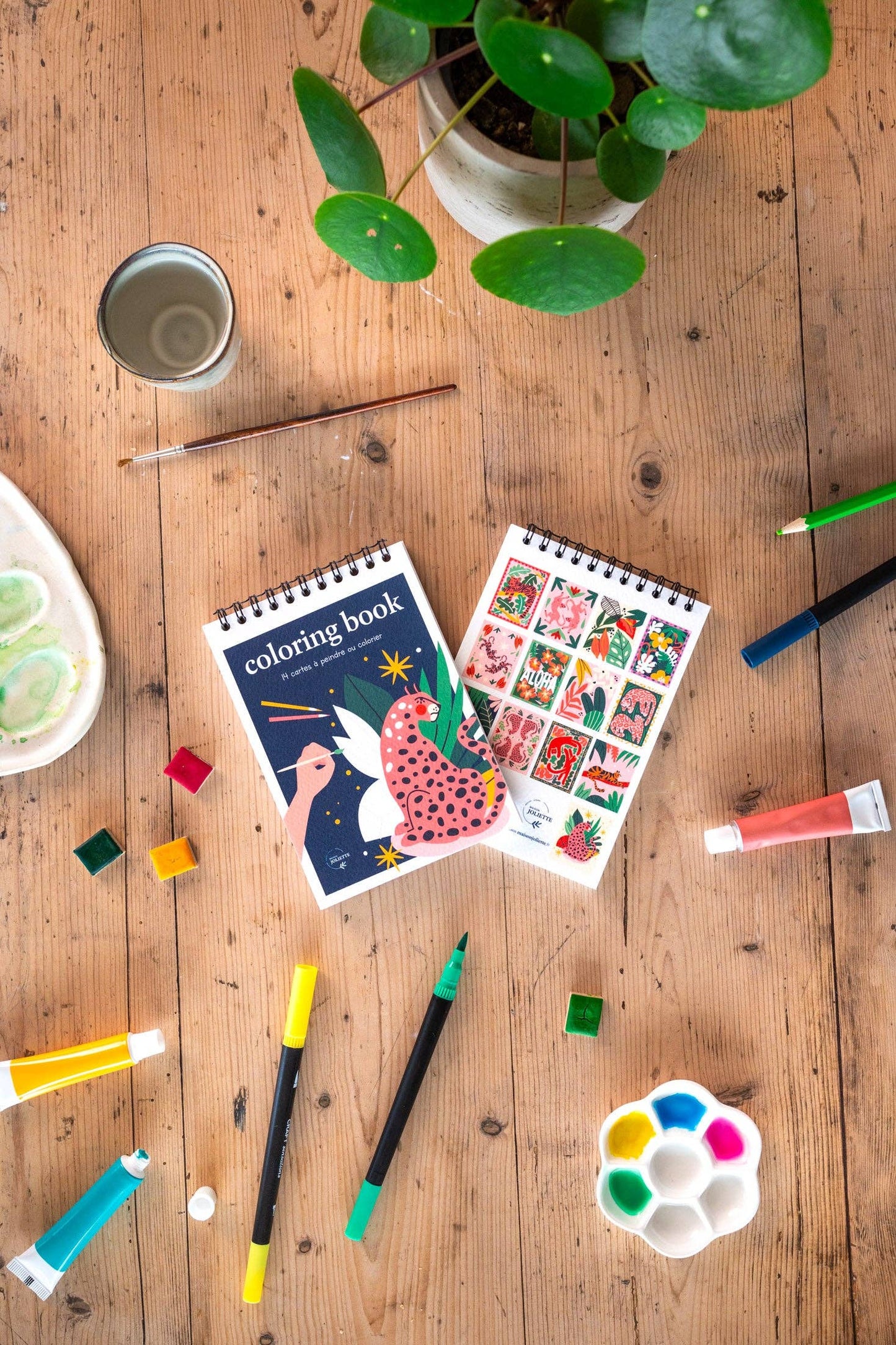 A6 Coloring Book - Wild