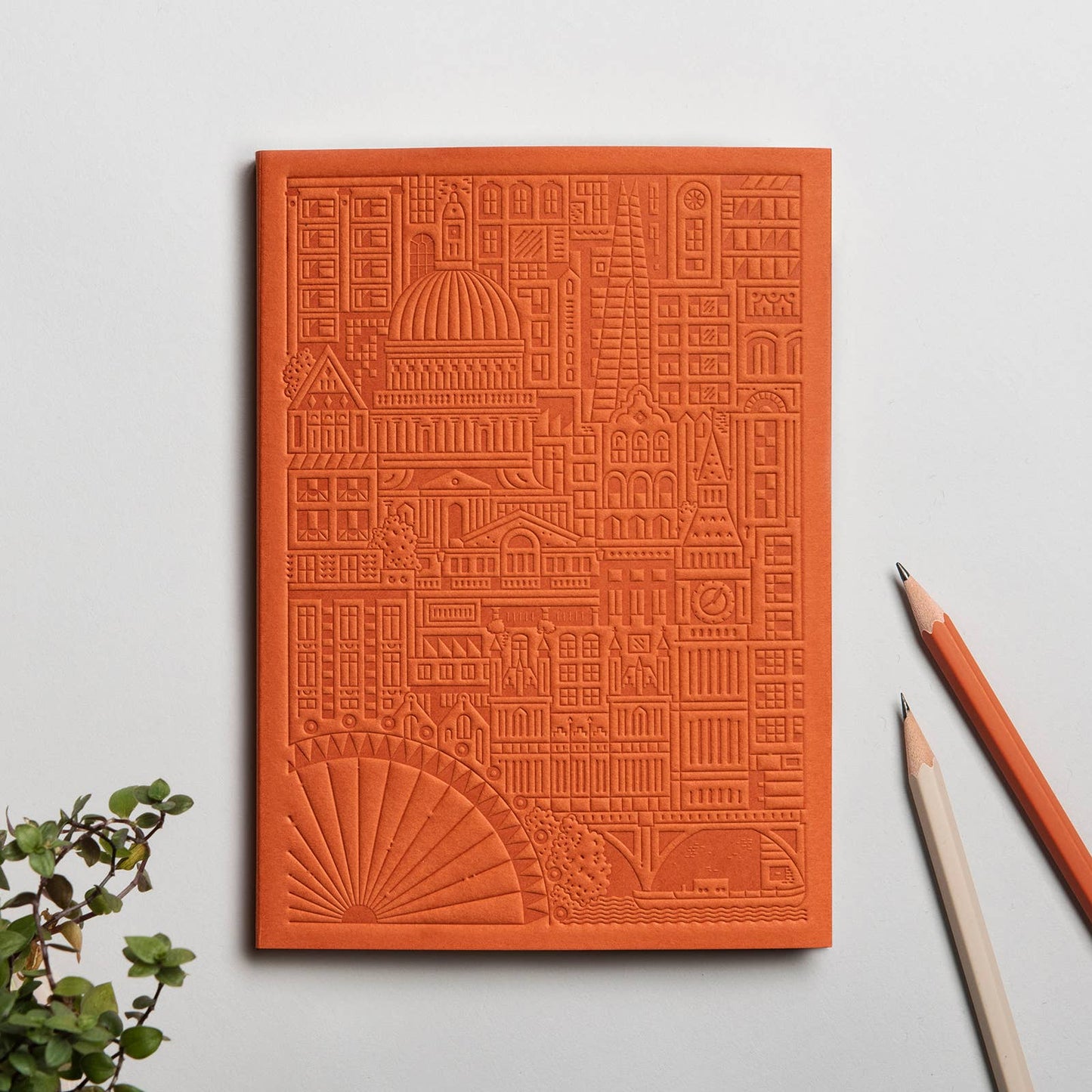 The London Notebook in Sky blue