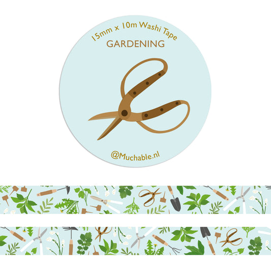 Washitape - gardening - gardening, summer, plants