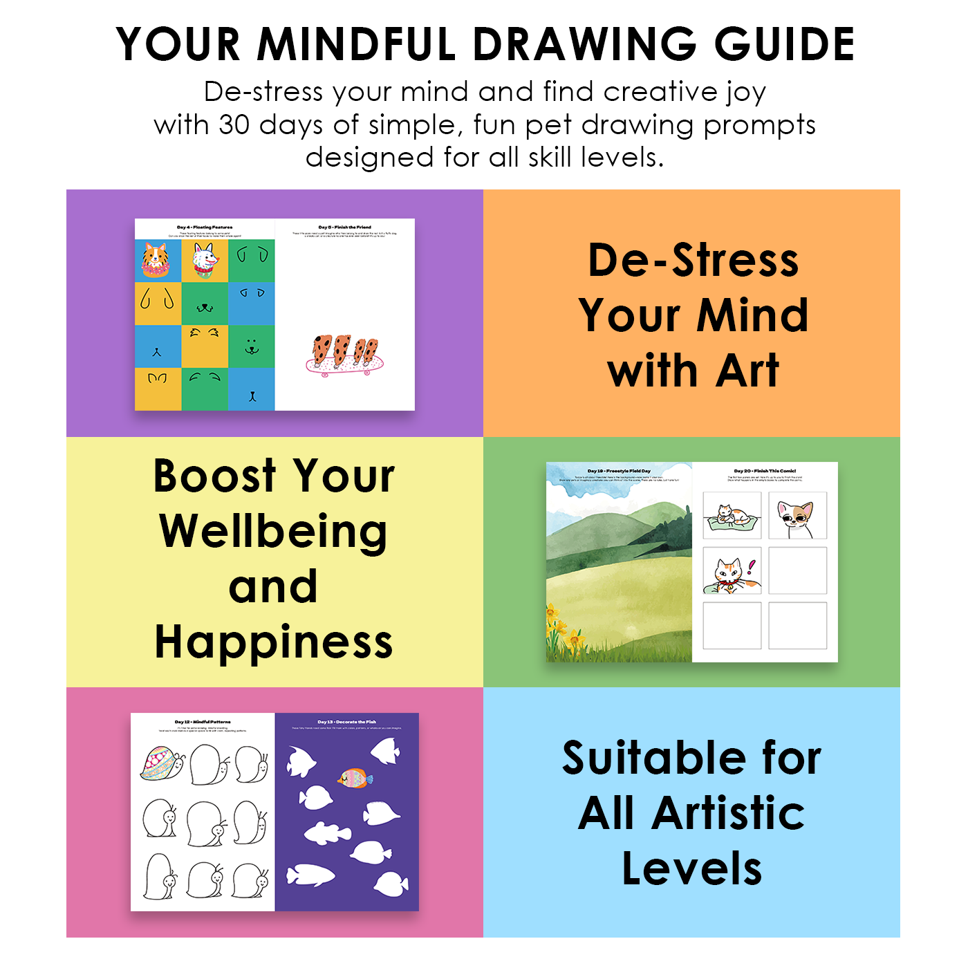 What to Draw When You Think You Can't - 30-Day Drawing Kit