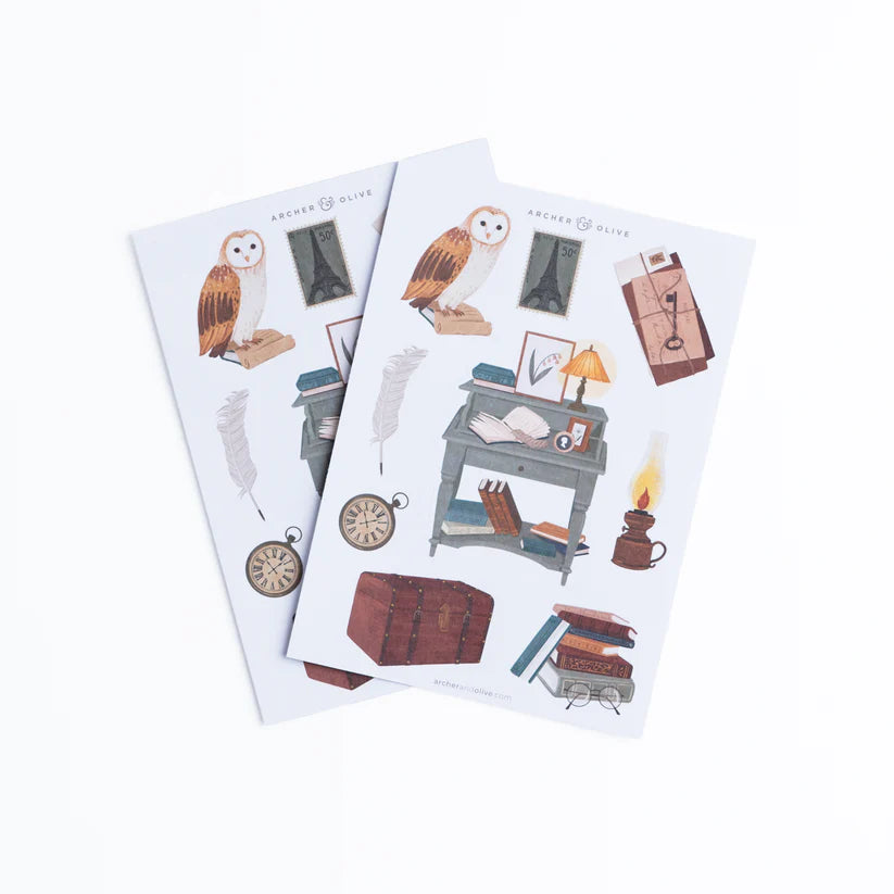 In the Attic - Stickers - Archer & Olive