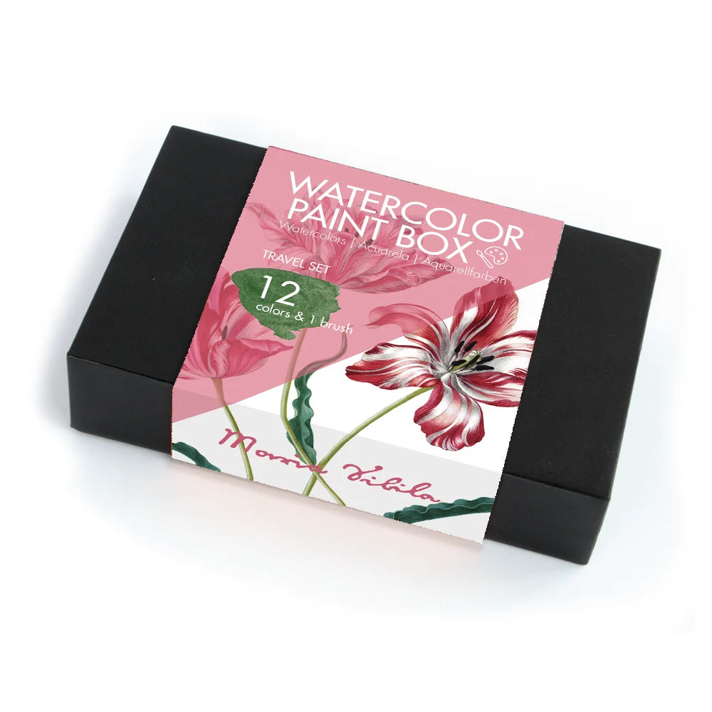 Watercolor set, Tulips Merian