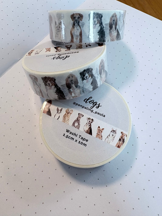 Dogs - Washi Tape