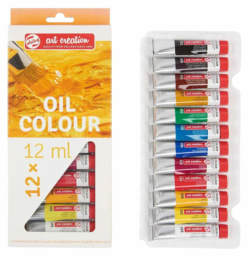 Talens Art Creation olieverf set 12 tubes 12 ml