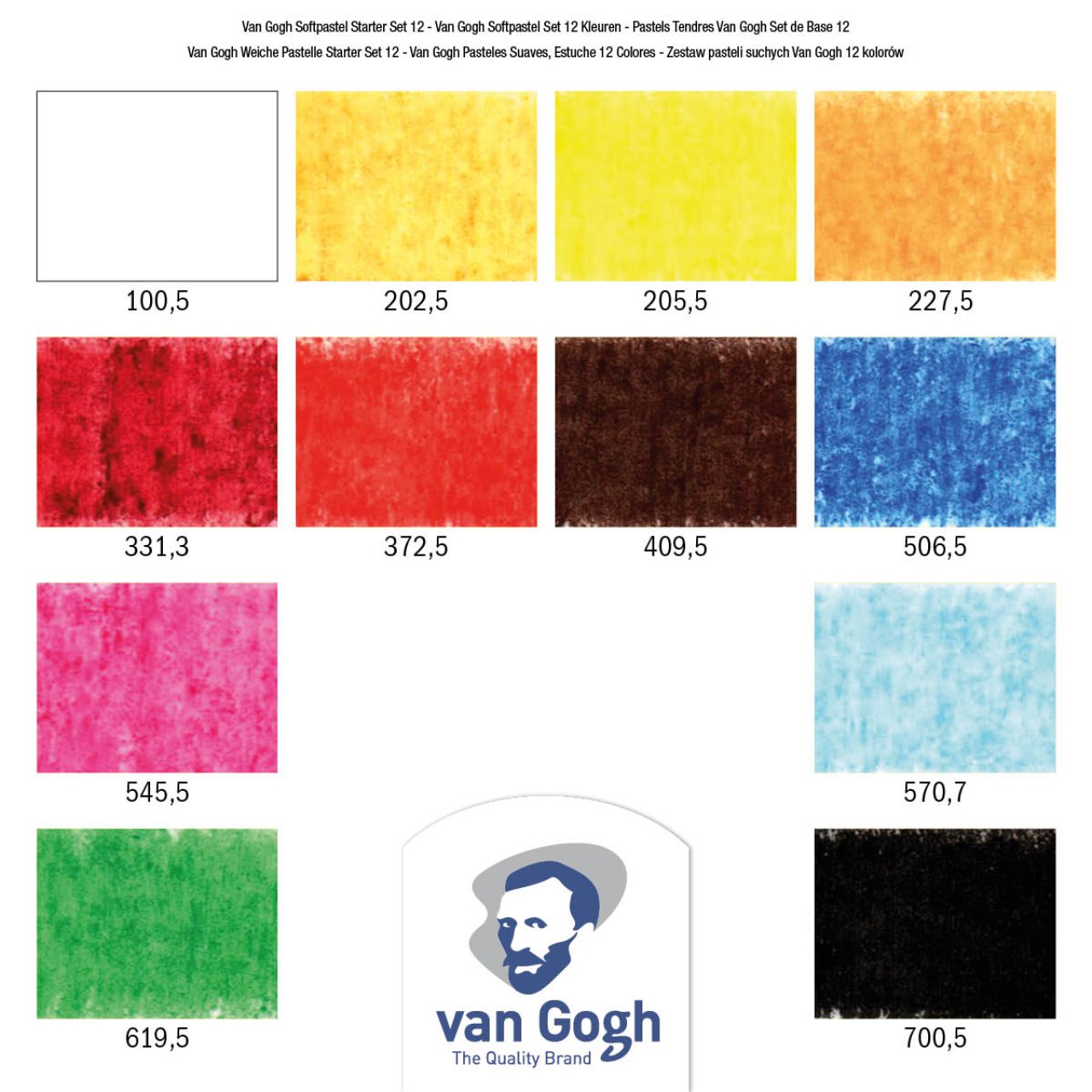 Van Gogh Zachte Pastel Starter Set 12