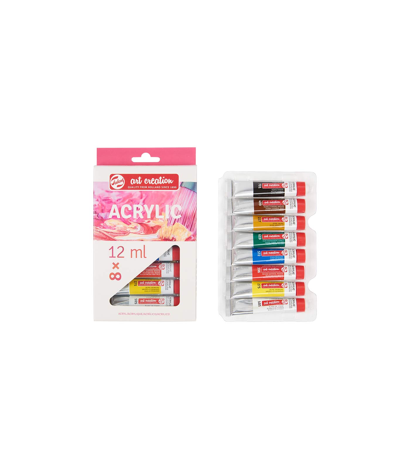 Talens Art Creation Set acrylverf set 8 x 12 ml