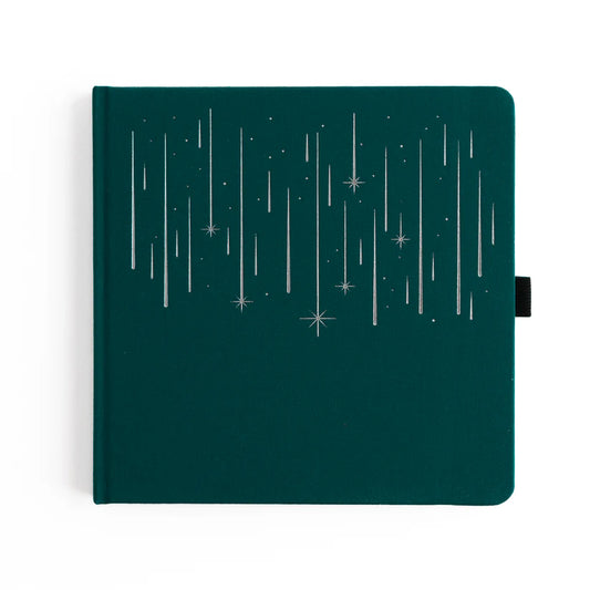 Meteor Shower: Notebook - 8x8 dotted -Archer & Olive