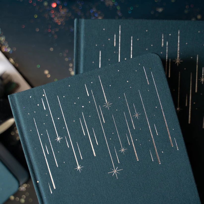 Meteor Shower: Notebook - 8x8 dotted -Archer & Olive