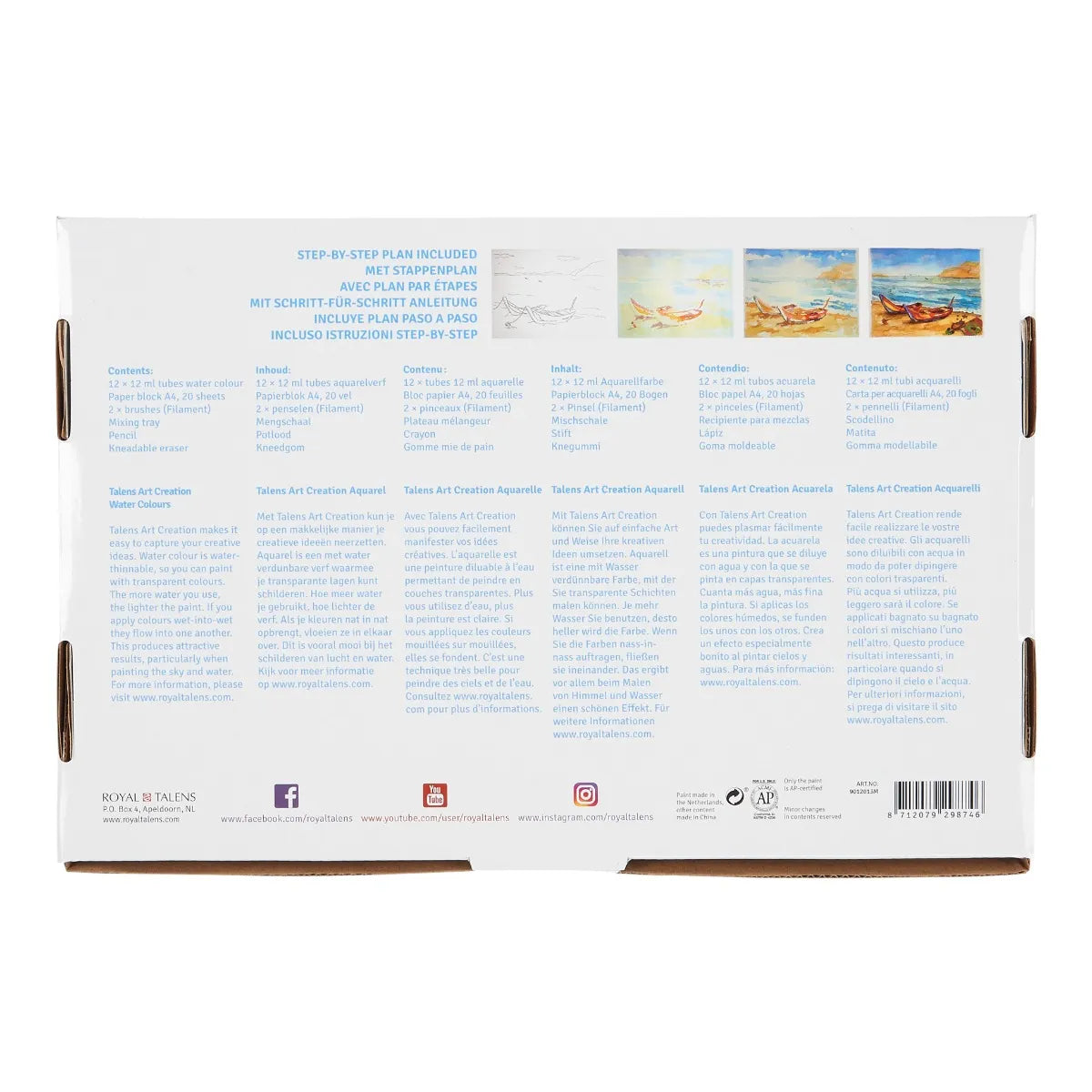 Talens Art creation aquarelverf combiset