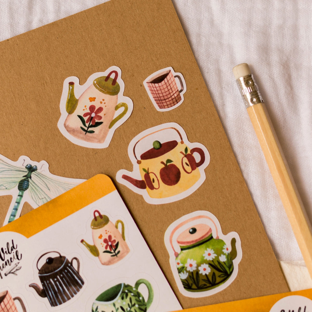 Sticker Sheet - Autumn Mugs