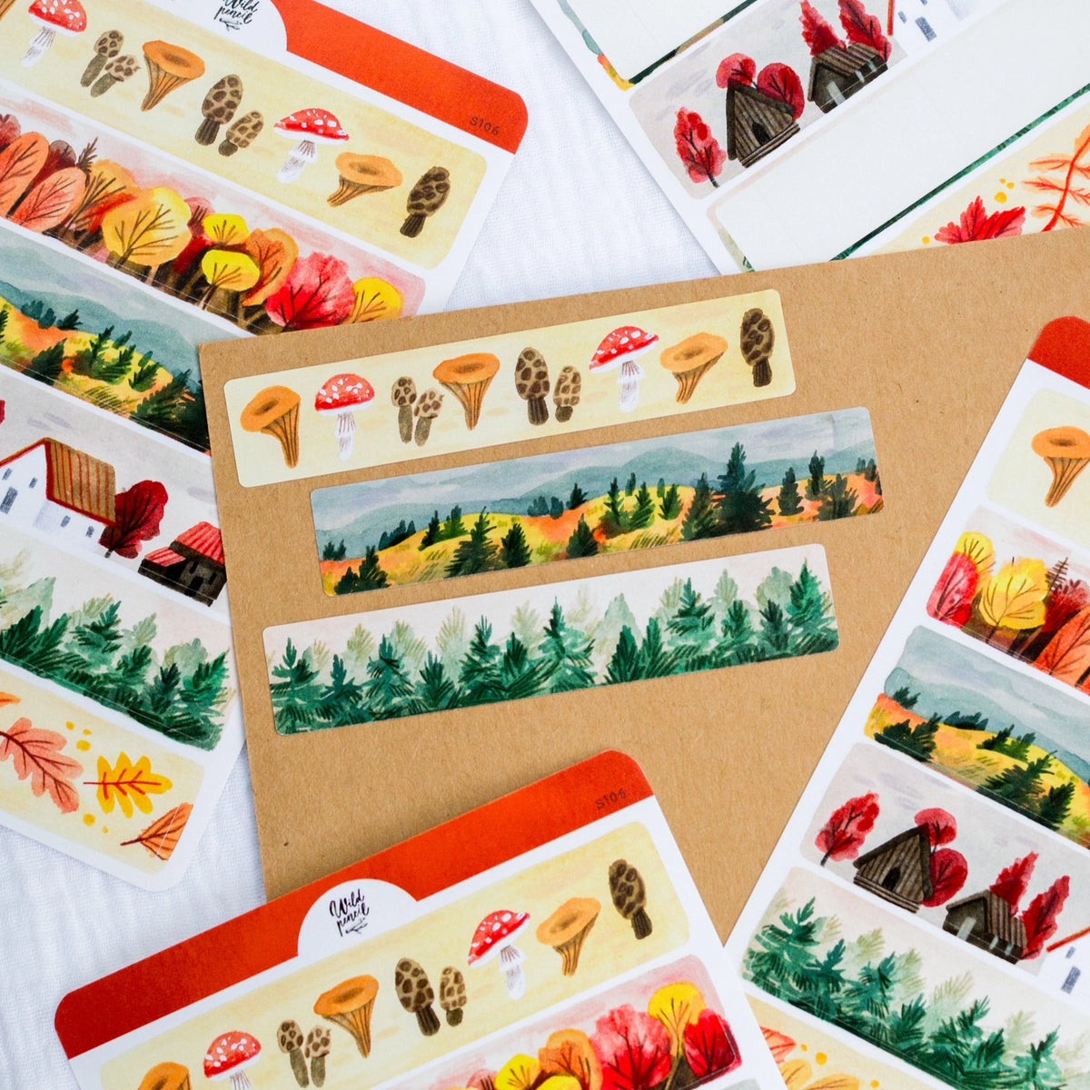 Sticker Sheet - Autumn Tapes