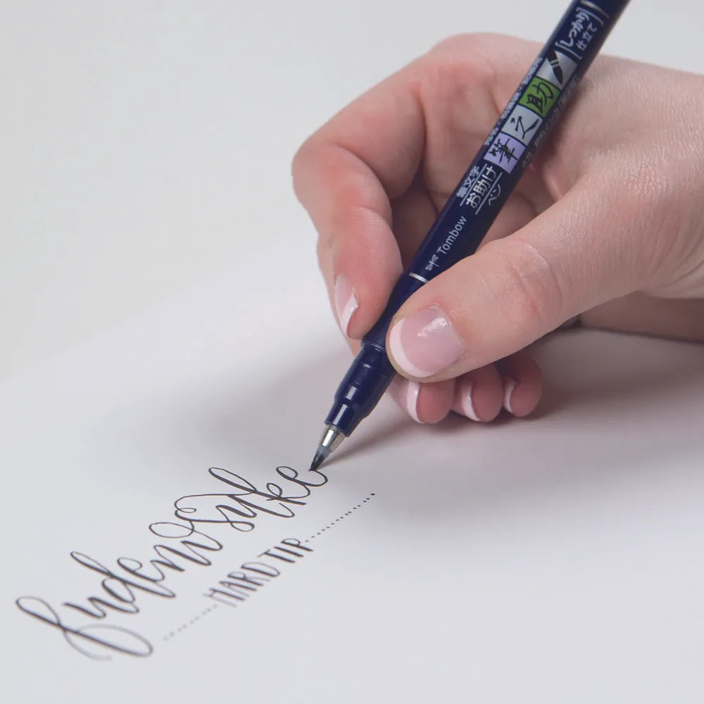 Tombow Fudenosuke Brush Pen Trilogy